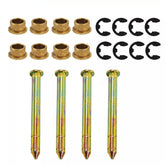 Car Heavy Duty Door Hinge Pins Pin Bushing Kit For Ford F-150 F-250 F-350 Bronco